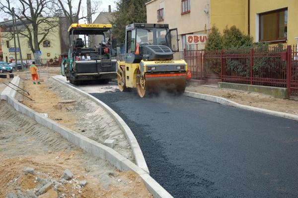 Trwają roboty drogowe w centrum miasta
