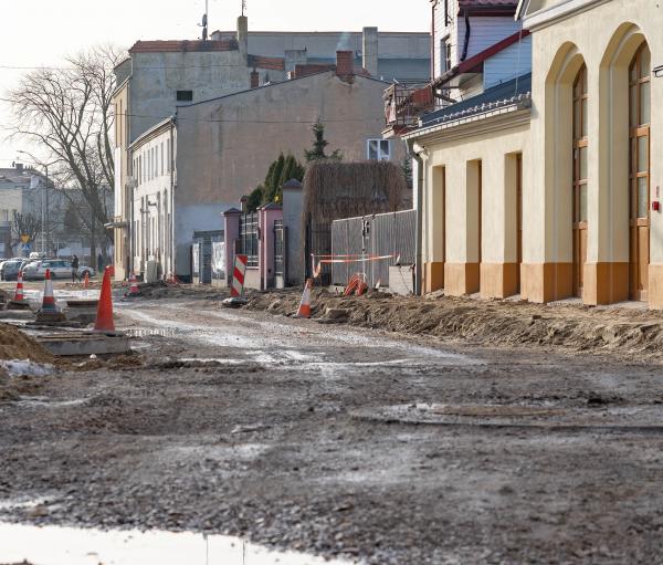Po zimowej przerwie ruszają prace rewitalizacyjne w centrum