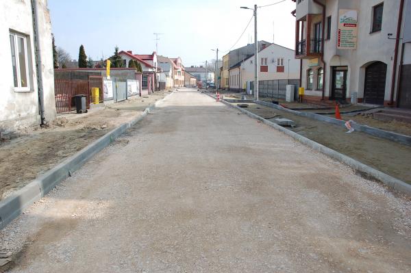 Jak postępują prace w centrum miasta?