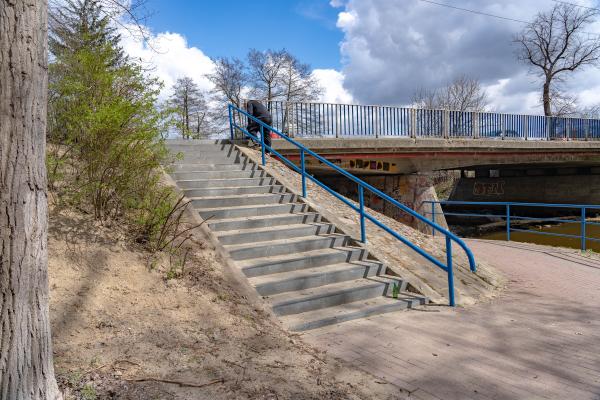 Schody przy ul. Fawornej zyskały nową jakość