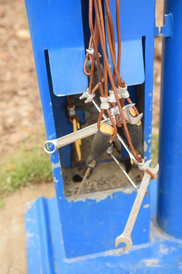 Stacja naprawy rowerów po remoncie