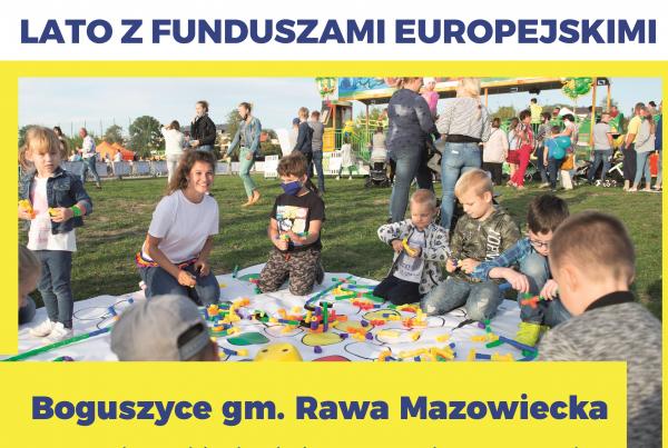 Piknik rodzinny w ramach „Lata z Funduszami Unijnymi”