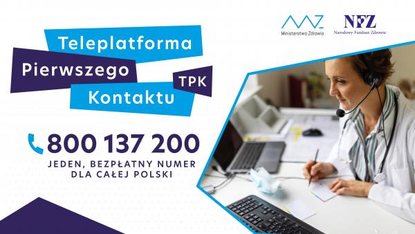 infografika TPK z numerem infolinii