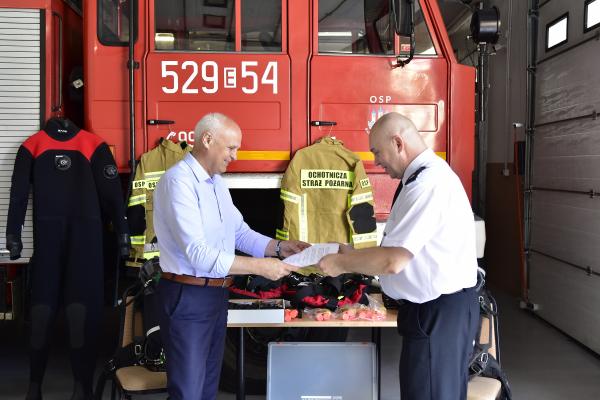 Nowy sprzęt ratowniczy dla rawskiej OSP