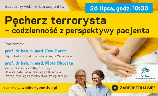 Bezpłatny webinar dla pacjentów