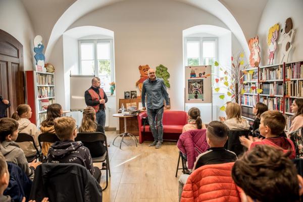 Dwa kosmiczne spotkania w Oddziale dla Dzieci Miejskiej Biblioteki Publicznej