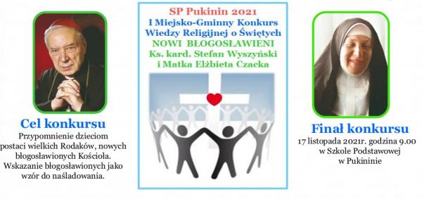 Nowi błogosławieni tematem I miejsko-gminnego konkursu religijnego