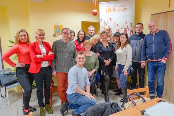 Przedstawiciele organizacji pozarządowych po szkoleniu