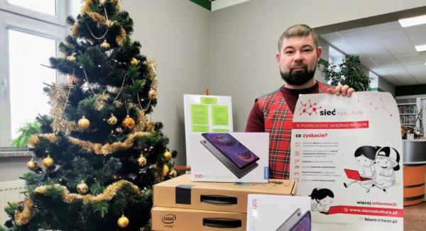 Nowy sprzęt dla czytelników biblioteki