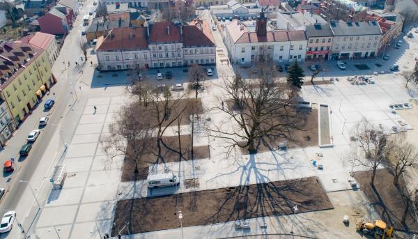 Trwają prace rewitalizacyjne w centrum miasta