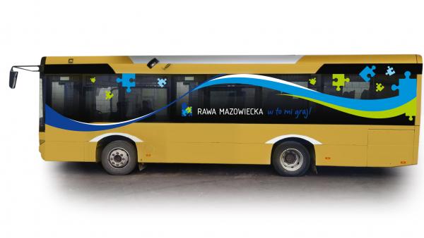 Trasa linii nr 2 komunikacji miejskiej z dodatkowym przystankiem