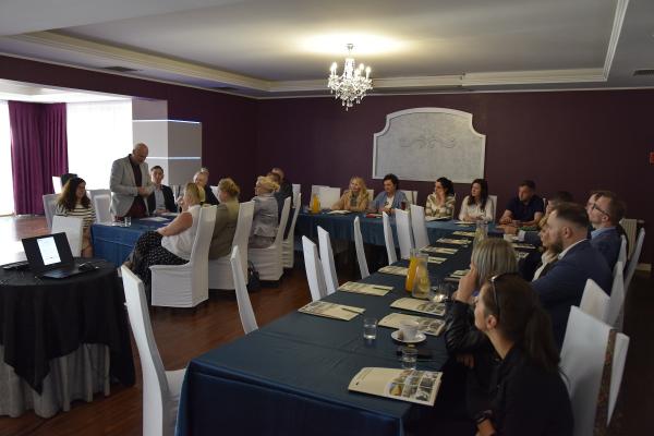 Rawscy przedsiębiorcy na kolacji biznesowej