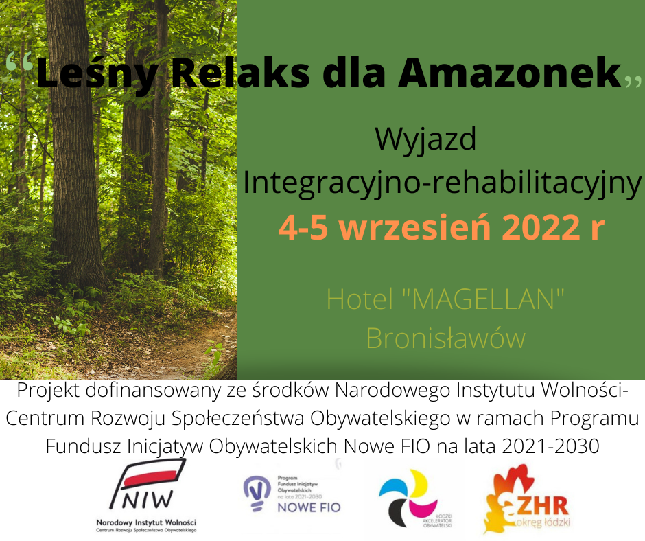 Plakat - Leśny relaks dla Amazonek