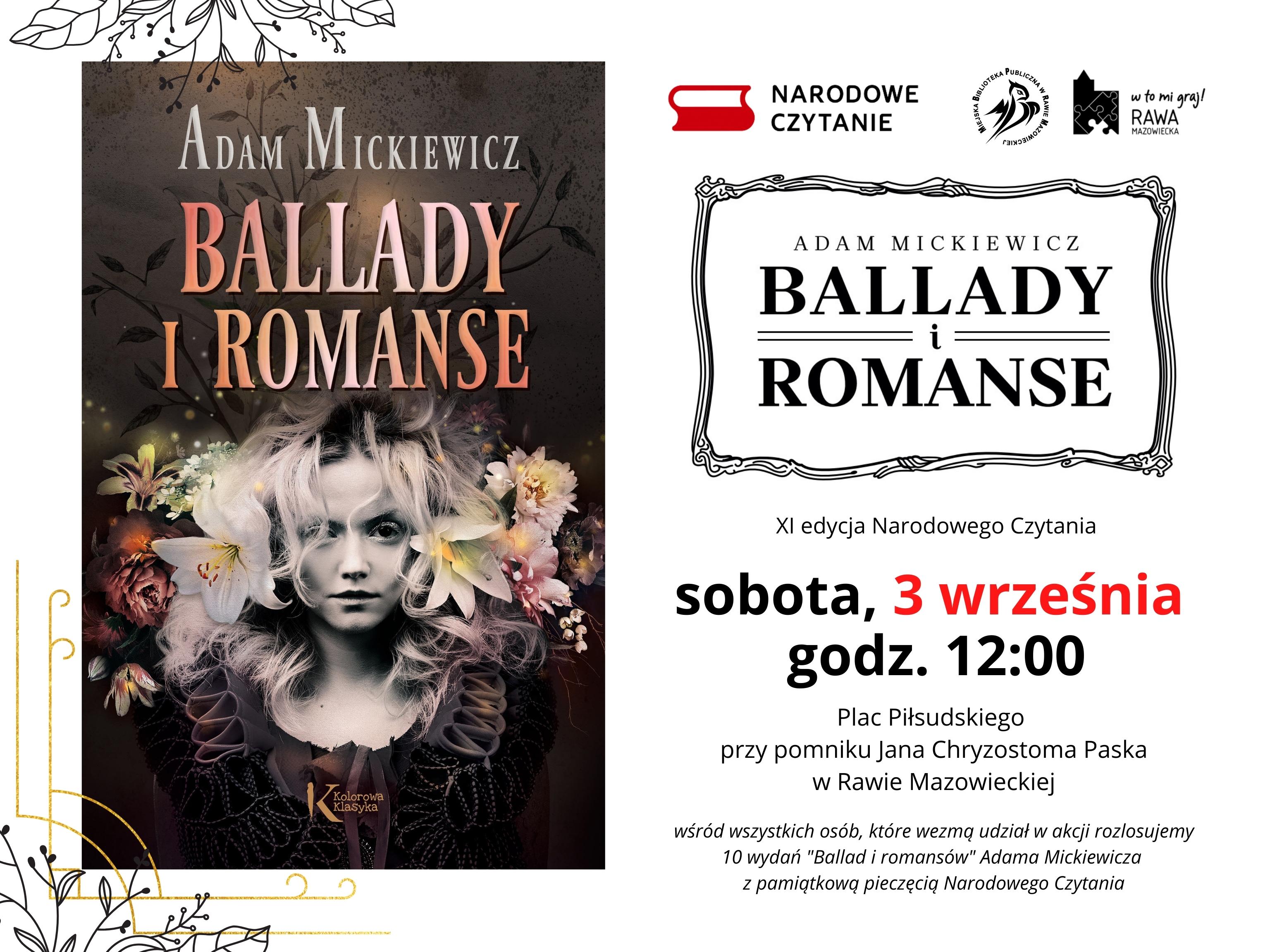 Plakat - narodowe czytanie