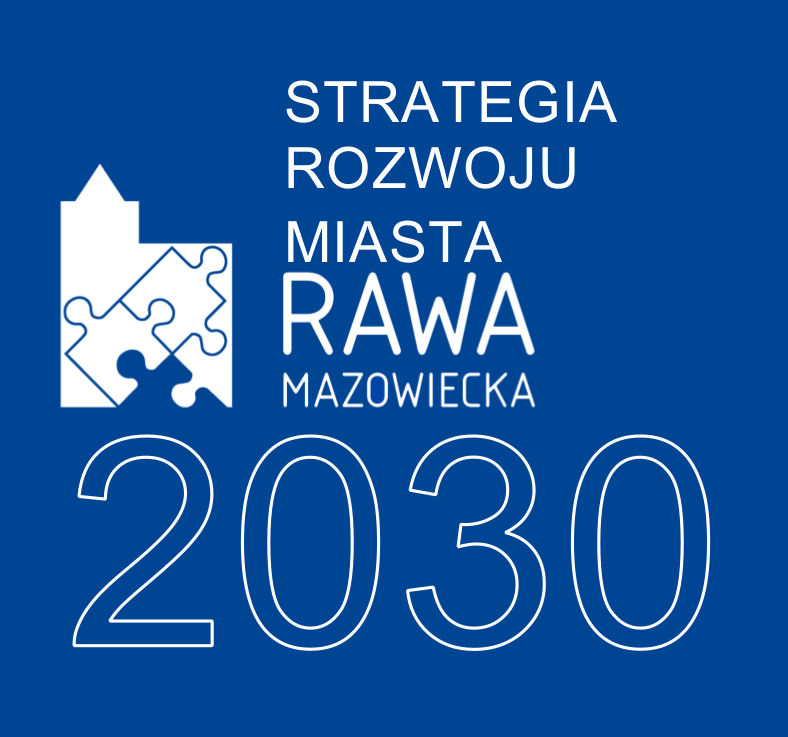 Plakat - strategia Miasta Rawa Mazowiecka 2030