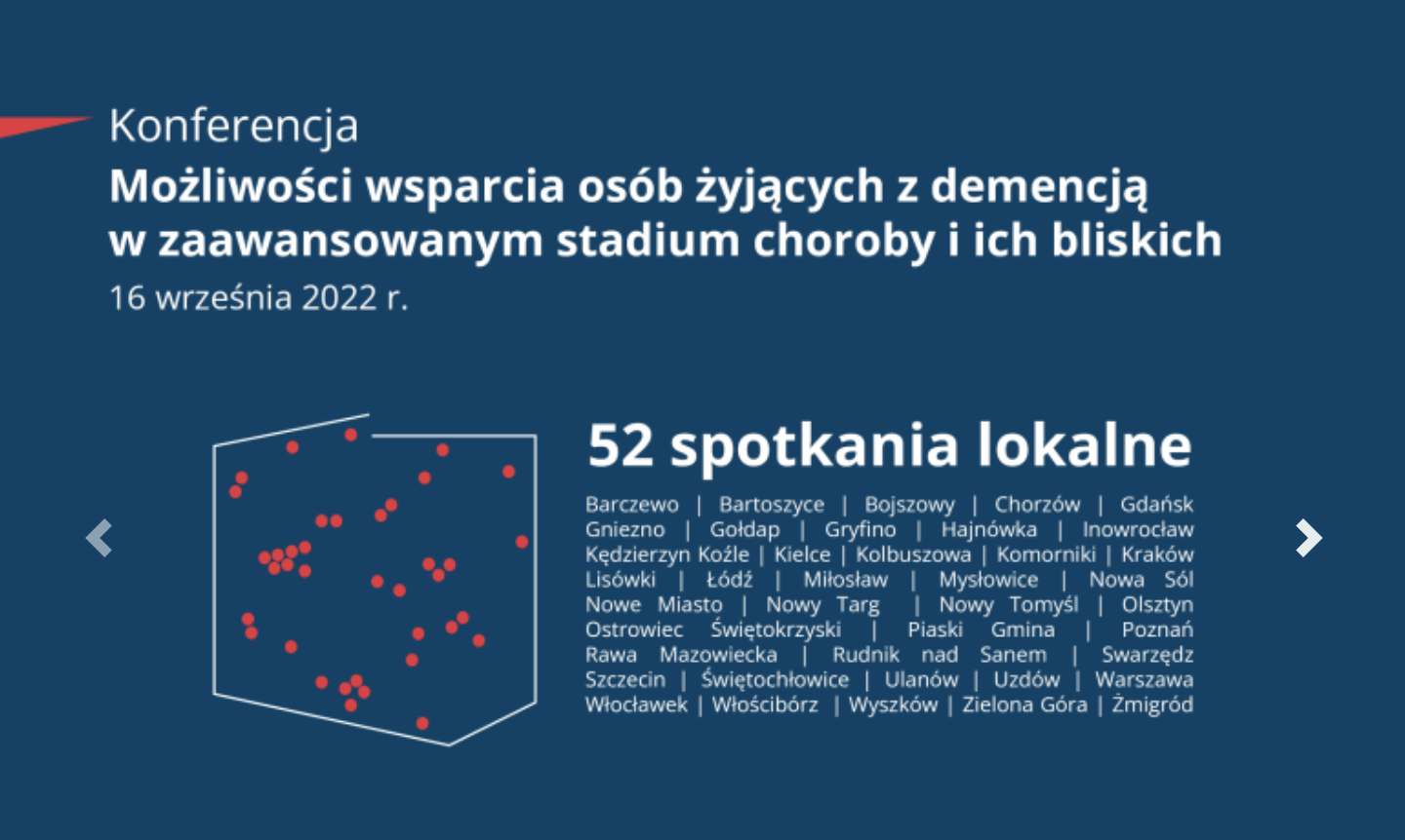 Wsparcia osób z demencją w zaawansowanym stadium choroby i ich bliskich"
