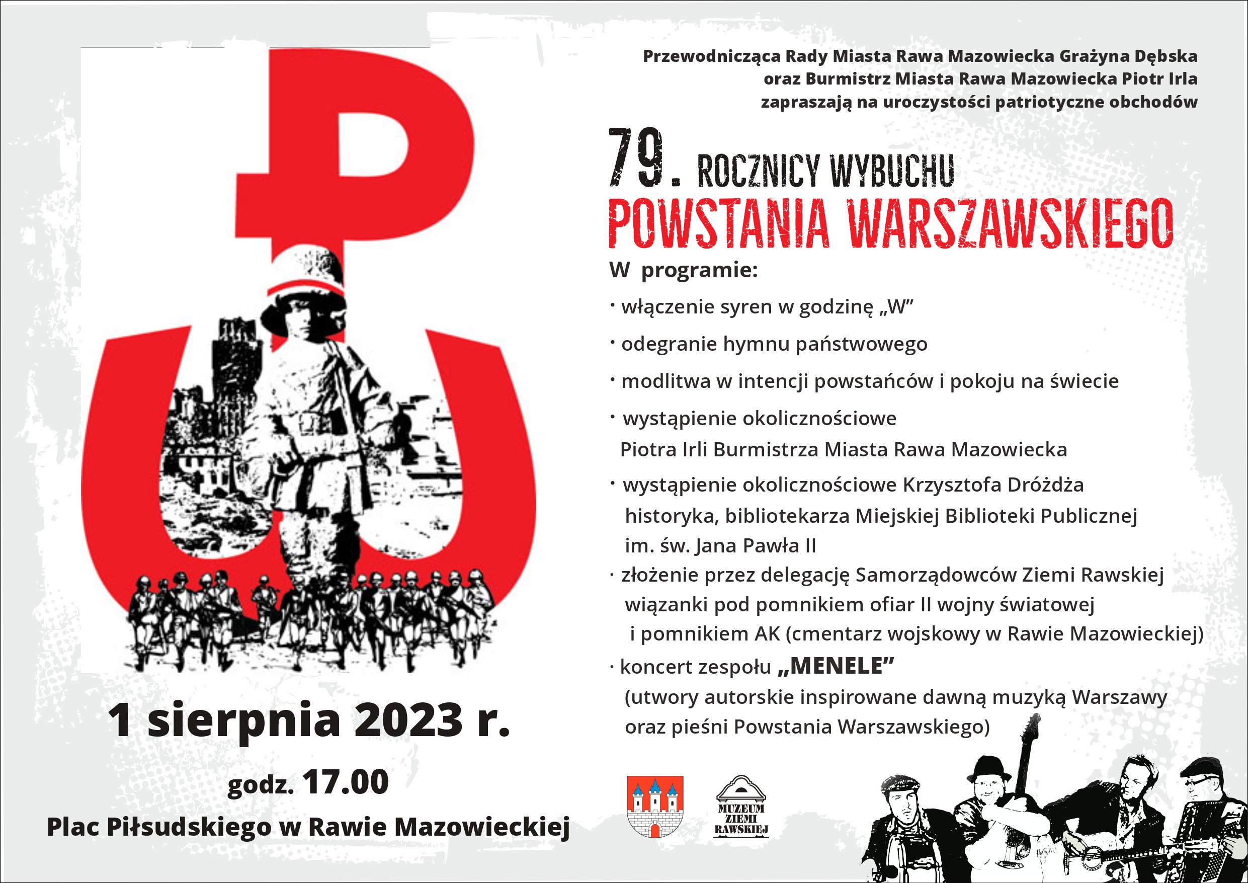 % Obchody 79. rocznicy wybuchu Powstania Warszawskiego