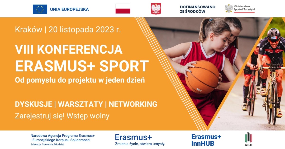 Zaproszenie na warsztaty Erasmus+ Sport | Łódź |