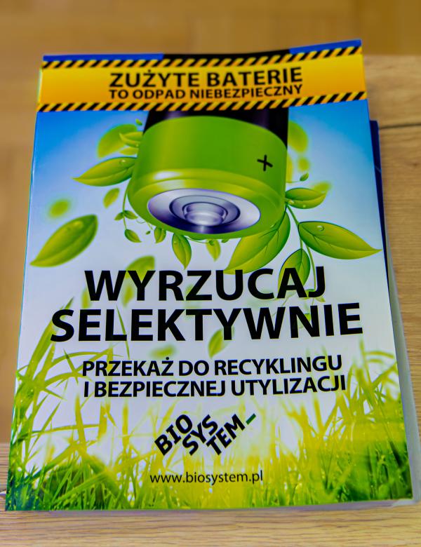 Zbiórka zużytych baterii w Rawie Mazowieckiej